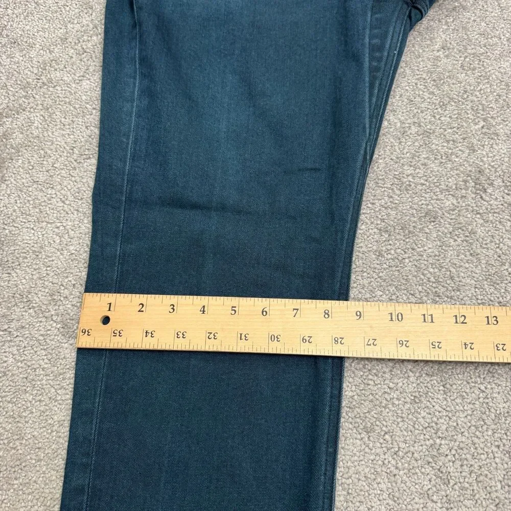 Levi’s 541 Athletic Fit Denim Jeans Men W38 L30 Blue Dark Wash Stretch Straight